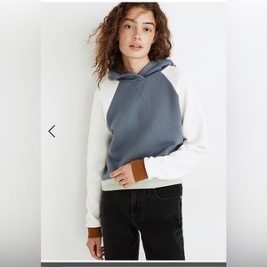 Madewell Betterterry Colorblock Hoodie